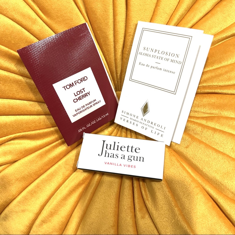 Luxury Fragrance Sample set